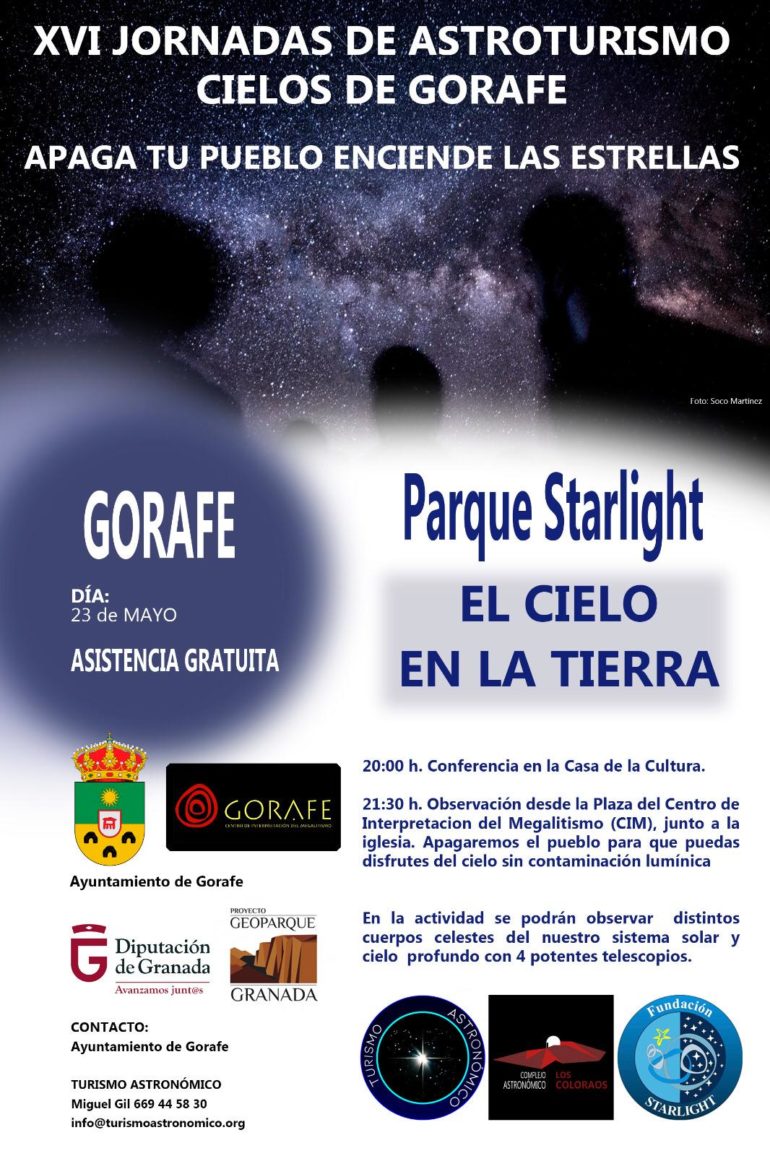 XVI Jornadas de Astroturismo Cielos de Gorafe