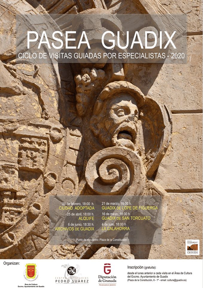 “PASEA GUADIX  ” Ciclo de Visitas Guiadas por Especialistas 2020