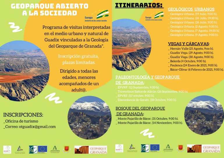 GEOPARQUE ABIERTO A LA SOCIEDAD: Geológica Urbana. (26 Julio, 9:00 h).