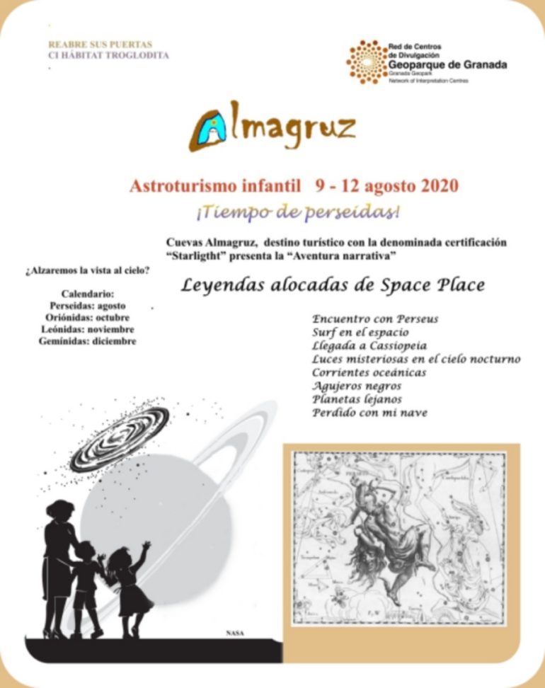 Astroturismo infantil ¡Tiempo de perseidas!