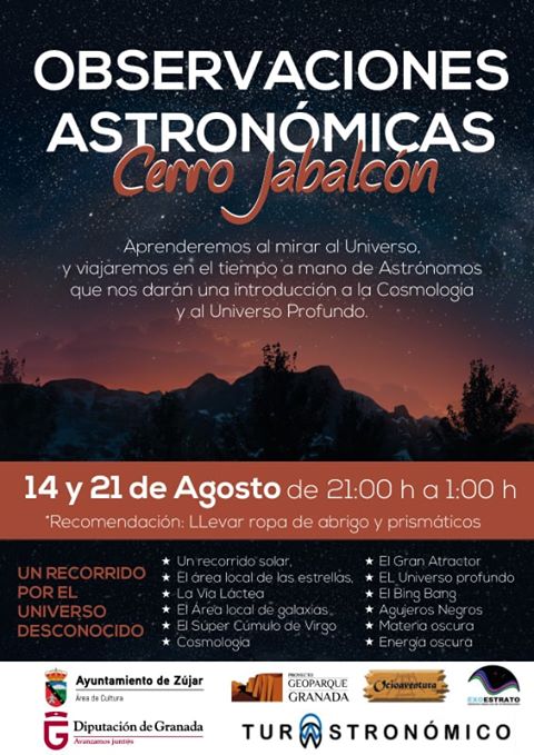Cita con la #Astronomía en la cima del #Jabalcón.