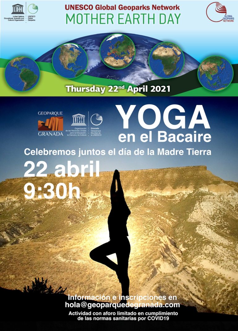Día de la Madre Tierra. Lo celebramos con yoga en la Mesa de Bacaire.