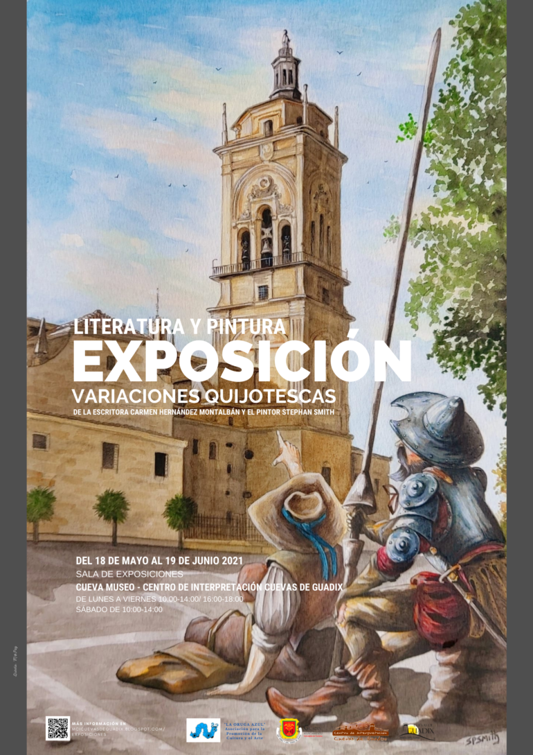 Exposición temporal “Variaciones Quijotescas”, de la escritora accitana Carmen Hernández Montalbán y el pintor inglés Stephan Smith.