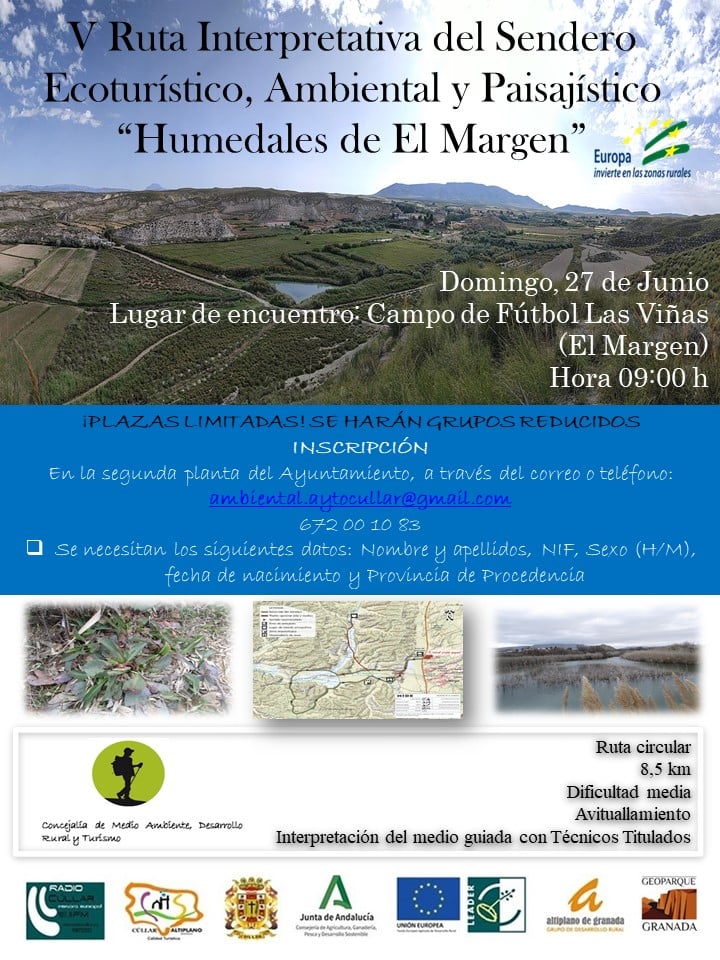 Ruta Interpretativa del Sendero Ecoturístico, Ambiental y Paisajístico “Humedales de El Margen”