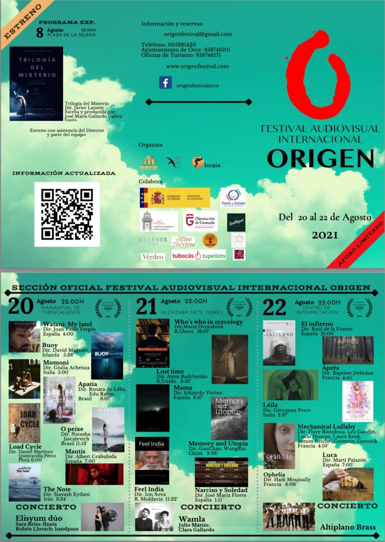 Festival Audiovisual Internacional ORIGEN en Orce