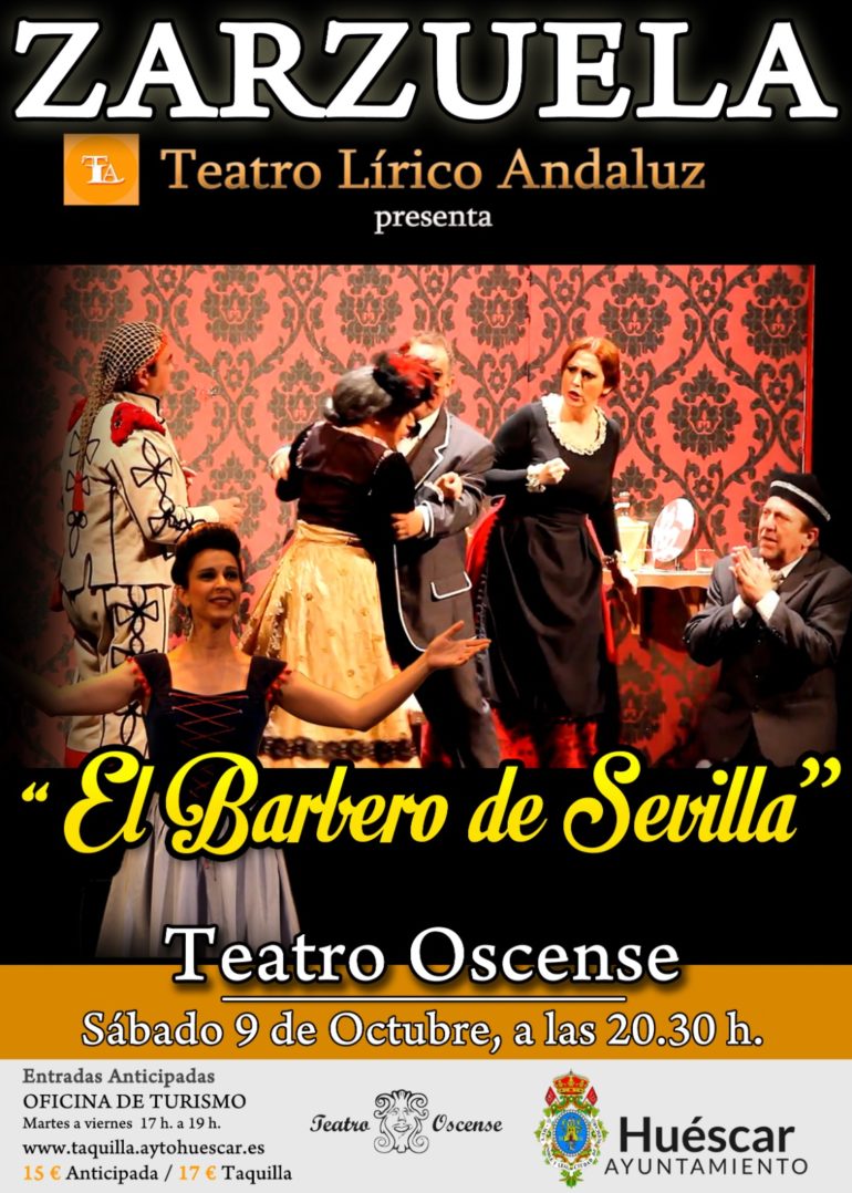 Zarzuela “El Barbero de Sevilla” en Huéscar