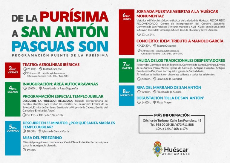 DE LA PURISIMA A SAN ANTÓN PASCUAS SON