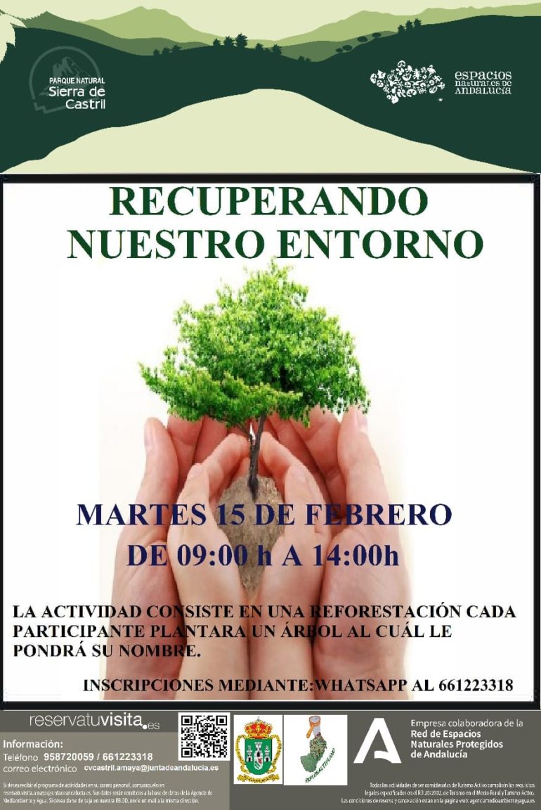 Jornada de Reforestación “RECUPERANDO NUESTRO ENTORNO” en Castril