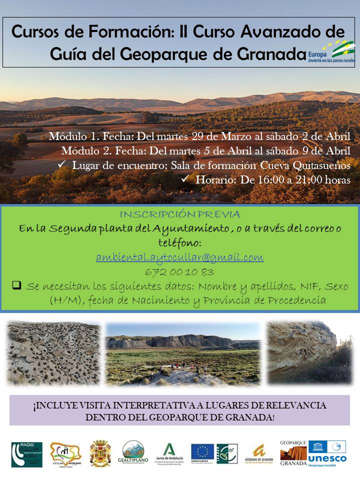 Curso Avanzado de Guía del Geoparque de Granada