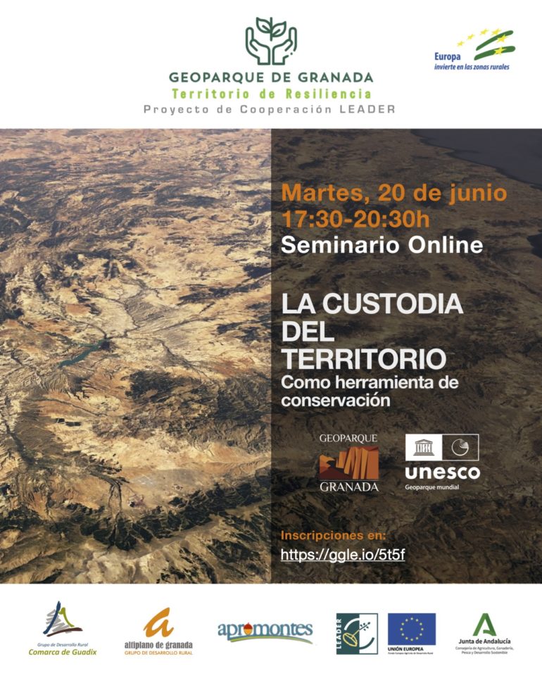 Seminario Online el 20 de junio: “La Custodia del Territorio como herramienta de conservación”.