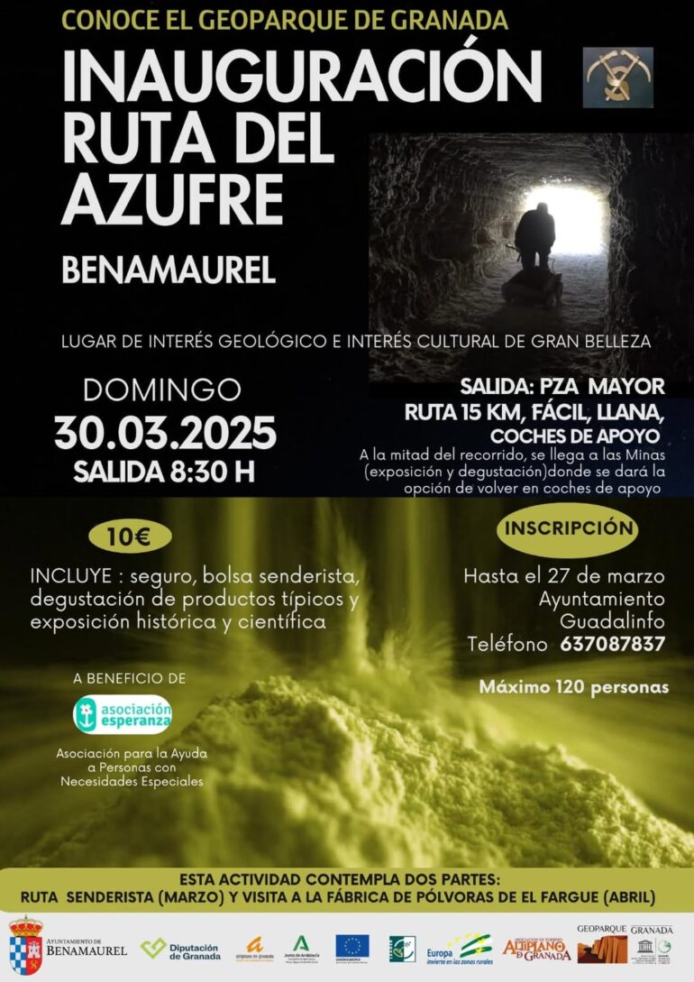 Inauguración “Ruta del Azufre” en Benamaurel