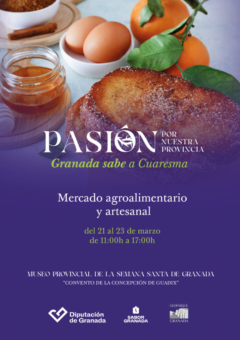 Mercado agroalimentario y artesanal Granada sabe a Cuaresma