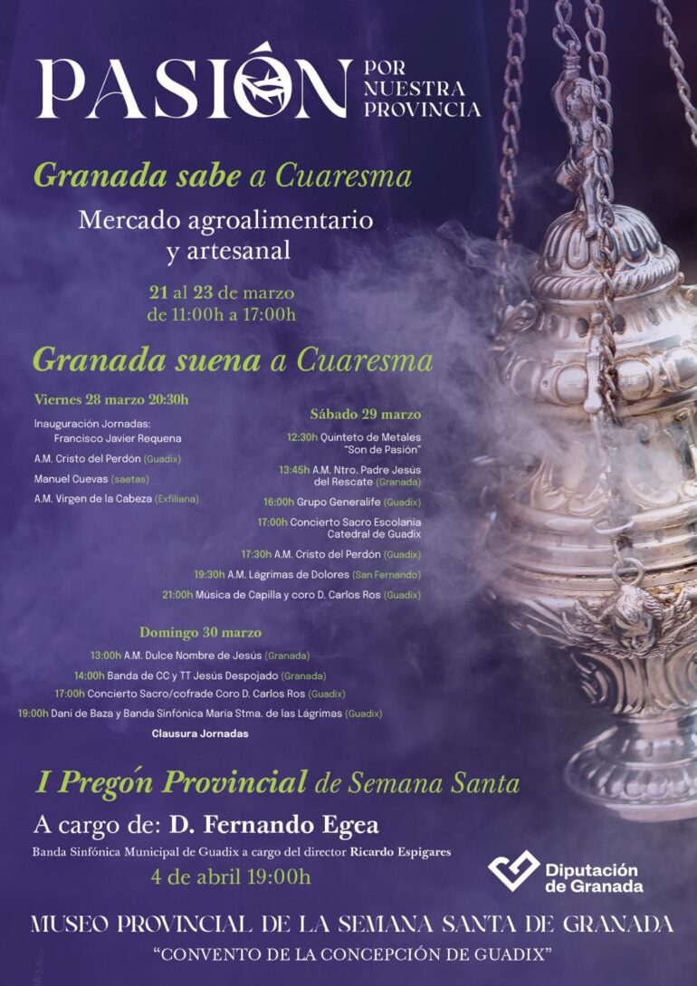 GRANADA SABE A CUARESMA, I JORNADAS CULTURALES Y GASTRONÓMICAS