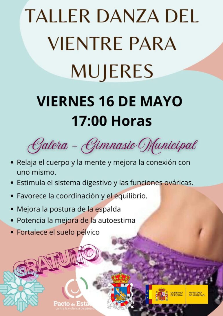 TALLER DE DANZA DEL VIENTRE PARA MUJERES en GALERA